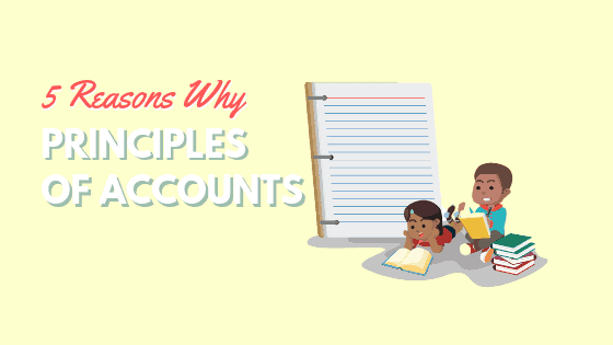 5 Reasons Why Principles of Accounts