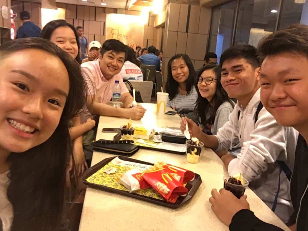 Celebrations with POA students