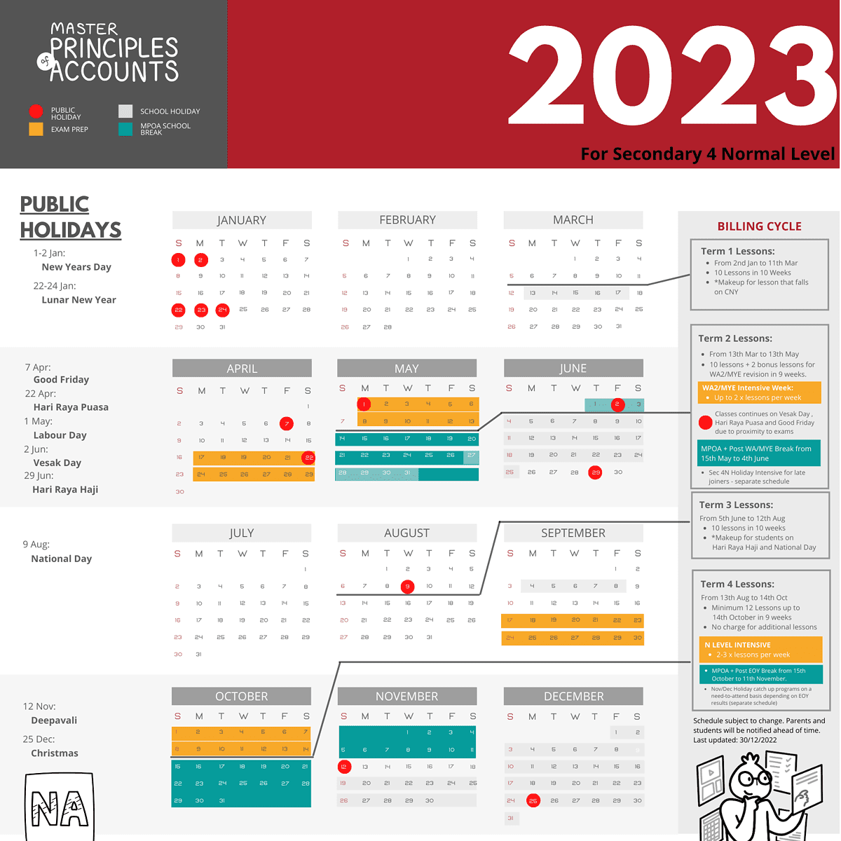 MPOA 2023 Calendar Sec 4N