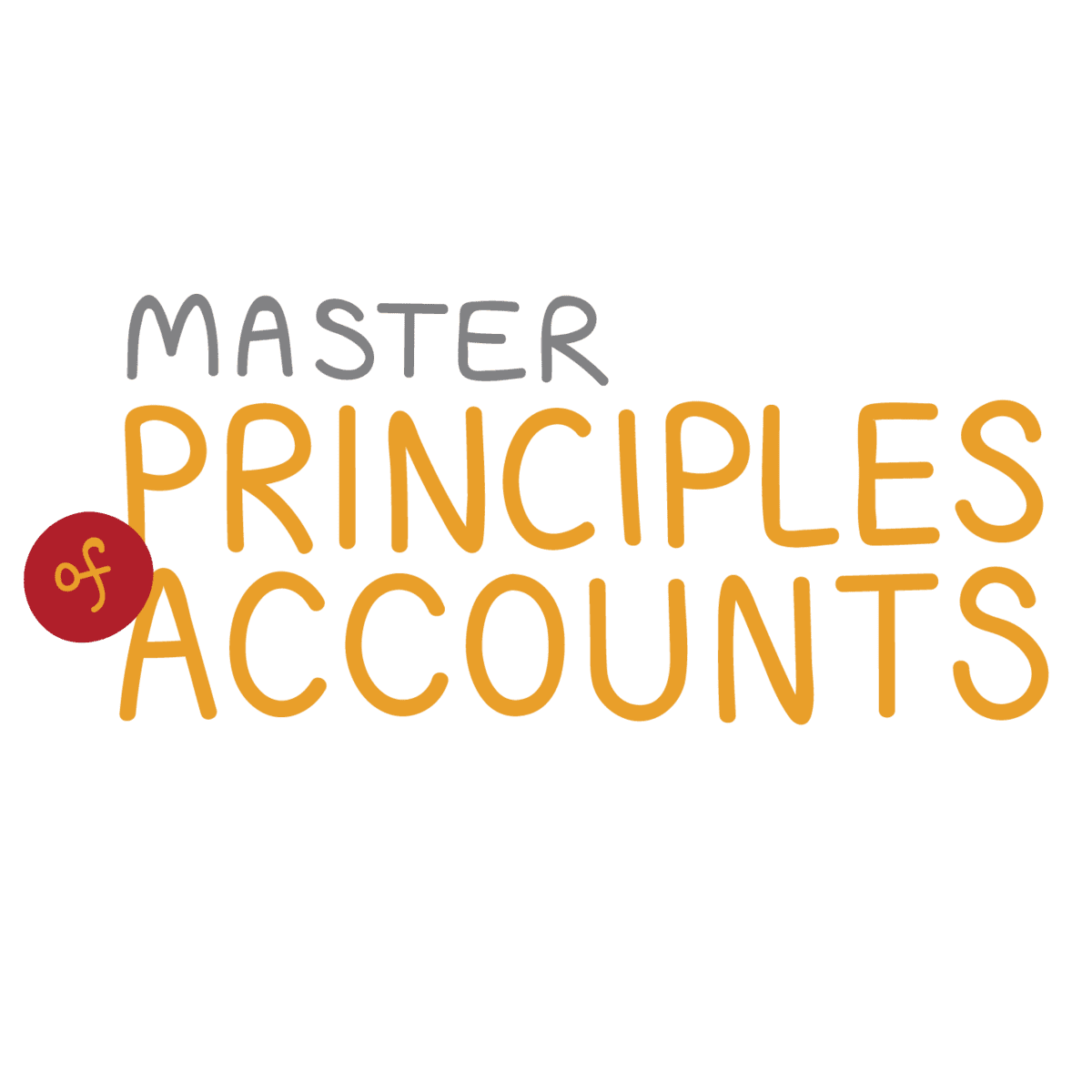 Master Principles of Accounts Logo