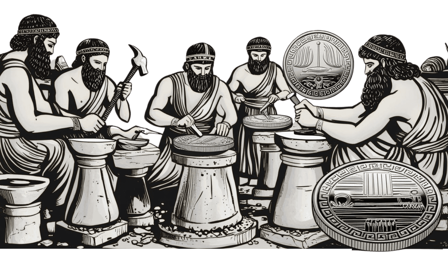 First Official Coins